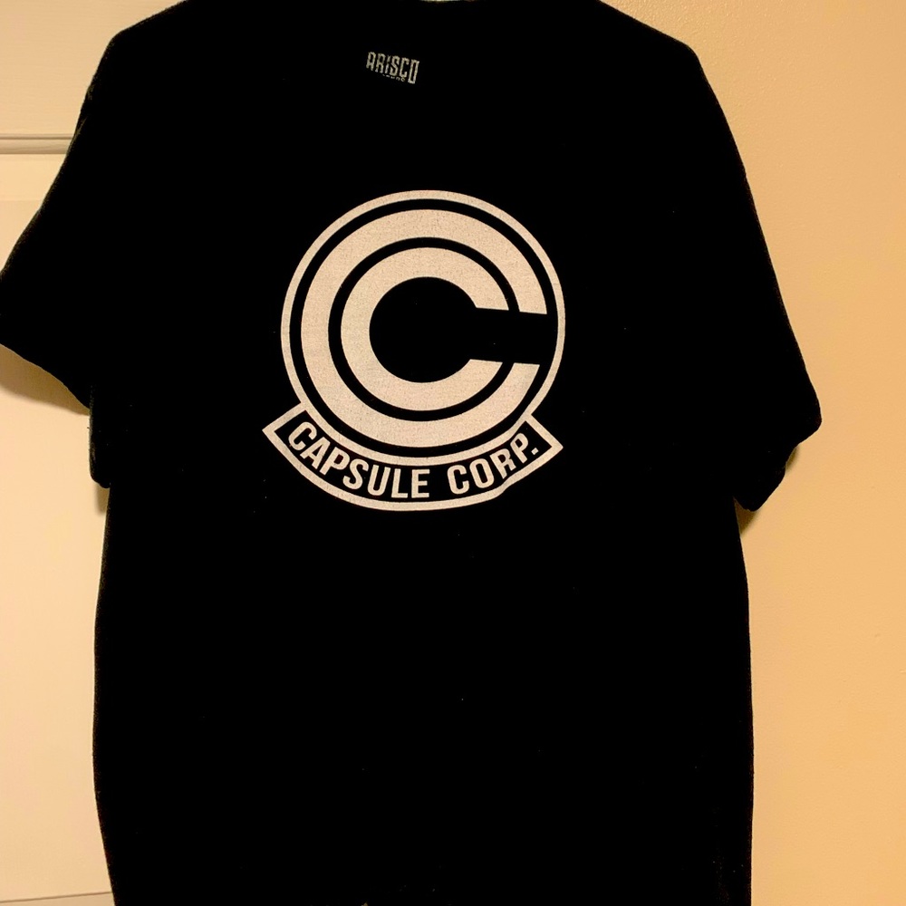DBZ capsule corp tee